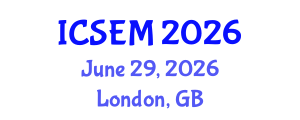 International Conference on Statistics, Econometrics and Mathematics (ICSEM) June 29, 2026 - London, United Kingdom International Conference on Statistics, Econometrics and Mathematics (ICSEM) June 29, 2026 - London, United Kingdom
