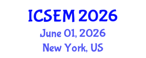 International Conference on Statistics, Econometrics and Mathematics (ICSEM) June 01, 2026 - New York, United States International Conference on Statistics, Econometrics and Mathematics (ICSEM) June 01, 2026 - New York, United States