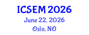 International Conference on Statistics, Econometrics and Mathematics (ICSEM) June 22, 2026 - Oslo, Norway International Conference on Statistics, Econometrics and Mathematics (ICSEM) June 22, 2026 - Oslo, Norway