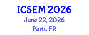 International Conference on Statistics, Econometrics and Mathematics (ICSEM) June 22, 2026 - Paris, France International Conference on Statistics, Econometrics and Mathematics (ICSEM) June 22, 2026 - Paris, France