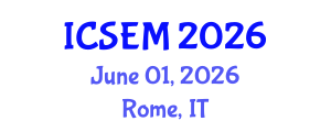 International Conference on Statistics, Econometrics and Mathematics (ICSEM) June 01, 2026 - Rome, Italy International Conference on Statistics, Econometrics and Mathematics (ICSEM) June 01, 2026 - Rome, Italy