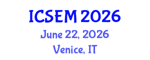 International Conference on Statistics, Econometrics and Mathematics (ICSEM) June 22, 2026 - Venice, Italy International Conference on Statistics, Econometrics and Mathematics (ICSEM) June 22, 2026 - Venice, Italy