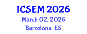 International Conference on Statistics, Econometrics and Mathematics (ICSEM) March 02, 2026 - Barcelona, Spain International Conference on Statistics, Econometrics and Mathematics (ICSEM) March 02, 2026 - Barcelona, Spain