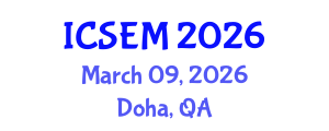 International Conference on Statistics, Econometrics and Mathematics (ICSEM) March 09, 2026 - Doha, Qatar International Conference on Statistics, Econometrics and Mathematics (ICSEM) March 09, 2026 - Doha, Qatar