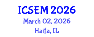 International Conference on Statistics, Econometrics and Mathematics (ICSEM) March 02, 2026 - Haifa, Israel International Conference on Statistics, Econometrics and Mathematics (ICSEM) March 02, 2026 - Haifa, Israel