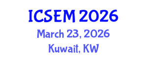 International Conference on Statistics, Econometrics and Mathematics (ICSEM) March 23, 2026 - Kuwait, Kuwait International Conference on Statistics, Econometrics and Mathematics (ICSEM) March 23, 2026 - Kuwait, Kuwait