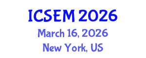 International Conference on Statistics, Econometrics and Mathematics (ICSEM) March 16, 2026 - New York, United States International Conference on Statistics, Econometrics and Mathematics (ICSEM) March 16, 2026 - New York, United States
