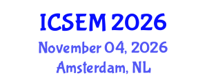 International Conference on Statistics, Econometrics and Mathematics (ICSEM) November 04, 2026 - Amsterdam, Netherlands International Conference on Statistics, Econometrics and Mathematics (ICSEM) November 04, 2026 - Amsterdam, Netherlands