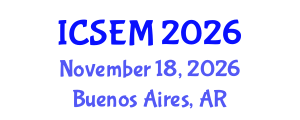 International Conference on Statistics, Econometrics and Mathematics (ICSEM) November 18, 2026 - Buenos Aires, Argentina