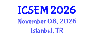 International Conference on Statistics, Econometrics and Mathematics (ICSEM) November 08, 2026 - Istanbul, Turkey