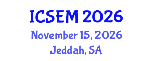 International Conference on Statistics, Econometrics and Mathematics (ICSEM) November 15, 2026 - Jeddah, Saudi Arabia International Conference on Statistics, Econometrics and Mathematics (ICSEM) November 15, 2026 - Jeddah, Saudi Arabia