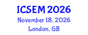 International Conference on Statistics, Econometrics and Mathematics (ICSEM) November 18, 2026 - London, United Kingdom