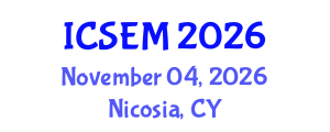 International Conference on Statistics, Econometrics and Mathematics (ICSEM) November 04, 2026 - Nicosia, Cyprus International Conference on Statistics, Econometrics and Mathematics (ICSEM) November 04, 2026 - Nicosia, Cyprus