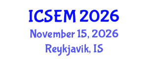International Conference on Statistics, Econometrics and Mathematics (ICSEM) November 15, 2026 - Reykjavik, Iceland International Conference on Statistics, Econometrics and Mathematics (ICSEM) November 15, 2026 - Reykjavik, Iceland