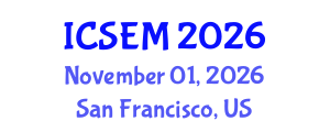 International Conference on Statistics, Econometrics and Mathematics (ICSEM) November 01, 2026 - San Francisco, United States