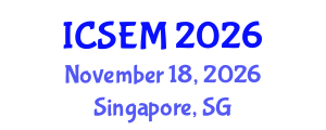 International Conference on Statistics, Econometrics and Mathematics (ICSEM) November 18, 2026 - Singapore, Singapore