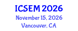 International Conference on Statistics, Econometrics and Mathematics (ICSEM) November 15, 2026 - Vancouver, Canada