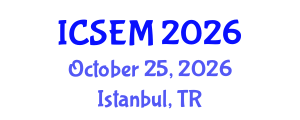 International Conference on Statistics, Econometrics and Mathematics (ICSEM) October 25, 2026 - Istanbul, Turkey International Conference on Statistics, Econometrics and Mathematics (ICSEM) October 25, 2026 - Istanbul, Turkey