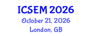 International Conference on Statistics, Econometrics and Mathematics (ICSEM) October 21, 2026 - London, United Kingdom International Conference on Statistics, Econometrics and Mathematics (ICSEM) October 21, 2026 - London, United Kingdom