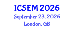 International Conference on Statistics, Econometrics and Mathematics (ICSEM) September 23, 2026 - London, United Kingdom International Conference on Statistics, Econometrics and Mathematics (ICSEM) September 23, 2026 - London, United Kingdom