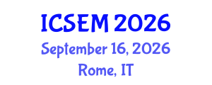 International Conference on Statistics, Econometrics and Mathematics (ICSEM) September 16, 2026 - Rome, Italy International Conference on Statistics, Econometrics and Mathematics (ICSEM) September 16, 2026 - Rome, Italy