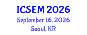 International Conference on Statistics, Econometrics and Mathematics (ICSEM) September 16, 2026 - Seoul, Republic of Korea International Conference on Statistics, Econometrics and Mathematics (ICSEM) September 16, 2026 - Seoul, Republic of Korea