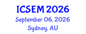 International Conference on Statistics, Econometrics and Mathematics (ICSEM) September 06, 2026 - Sydney, Australia International Conference on Statistics, Econometrics and Mathematics (ICSEM) September 06, 2026 - Sydney, Australia