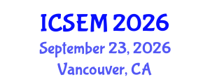 International Conference on Statistics, Econometrics and Mathematics (ICSEM) September 23, 2026 - Vancouver, Canada International Conference on Statistics, Econometrics and Mathematics (ICSEM) September 23, 2026 - Vancouver, Canada