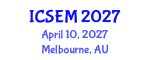 International Conference on Statistics, Econometrics and Mathematics (ICSEM) April 10, 2027 - Melbourne, Australia International Conference on Statistics, Econometrics and Mathematics (ICSEM) April 10, 2027 - Melbourne, Australia