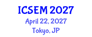 International Conference on Statistics, Econometrics and Mathematics (ICSEM) April 22, 2027 - Tokyo, Japan International Conference on Statistics, Econometrics and Mathematics (ICSEM) April 22, 2027 - Tokyo, Japan