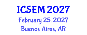 International Conference on Statistics, Econometrics and Mathematics (ICSEM) February 25, 2027 - Buenos Aires, Argentina