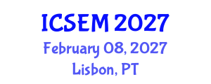 International Conference on Statistics, Econometrics and Mathematics (ICSEM) February 08, 2027 - Lisbon, Portugal International Conference on Statistics, Econometrics and Mathematics (ICSEM) February 08, 2027 - Lisbon, Portugal