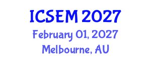 International Conference on Statistics, Econometrics and Mathematics (ICSEM) February 01, 2027 - Melbourne, Australia
