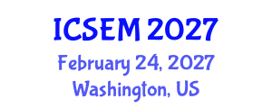 International Conference on Statistics, Econometrics and Mathematics (ICSEM) February 24, 2027 - Washington, United States International Conference on Statistics, Econometrics and Mathematics (ICSEM) February 24, 2027 - Washington, United States