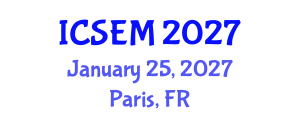International Conference on Statistics, Econometrics and Mathematics (ICSEM) January 25, 2027 - Paris, France