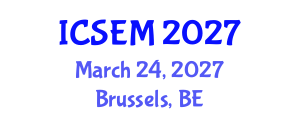 International Conference on Statistics, Econometrics and Mathematics (ICSEM) March 24, 2027 - Brussels, Belgium International Conference on Statistics, Econometrics and Mathematics (ICSEM) March 24, 2027 - Brussels, Belgium