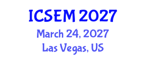 International Conference on Statistics, Econometrics and Mathematics (ICSEM) March 24, 2027 - Las Vegas, United States International Conference on Statistics, Econometrics and Mathematics (ICSEM) March 24, 2027 - Las Vegas, United States