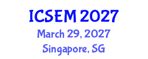 International Conference on Statistics, Econometrics and Mathematics (ICSEM) March 29, 2027 - Singapore, Singapore