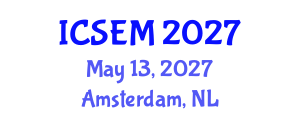 International Conference on Statistics, Econometrics and Mathematics (ICSEM) May 13, 2027 - Amsterdam, Netherlands International Conference on Statistics, Econometrics and Mathematics (ICSEM) May 13, 2027 - Amsterdam, Netherlands