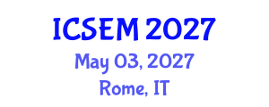 International Conference on Statistics, Econometrics and Mathematics (ICSEM) May 03, 2027 - Rome, Italy International Conference on Statistics, Econometrics and Mathematics (ICSEM) May 03, 2027 - Rome, Italy