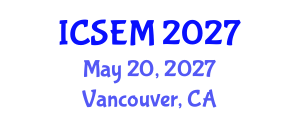 International Conference on Statistics, Econometrics and Mathematics (ICSEM) May 20, 2027 - Vancouver, Canada International Conference on Statistics, Econometrics and Mathematics (ICSEM) May 20, 2027 - Vancouver, Canada