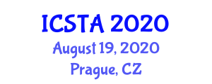 International Conference on Statistics: Theory and Applications (ICSTA) August 19, 2020 - Prague, Czechia International Conference on Statistics: Theory and Applications (ICSTA) August 19, 2020 - Prague, Czechia