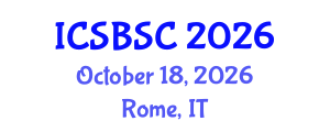 International Conference on Steel Bridge Structures and Constructions (ICSBSC) October 18, 2026 - Rome, Italy