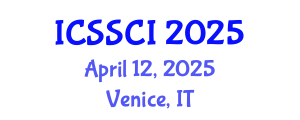 International Conference on Steel Structures and Construction Industry (ICSSCI) April 12, 2025 - Venice, Italy