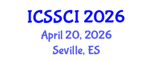 International Conference on Steel Structures and Construction Industry (ICSSCI) April 20, 2026 - Seville, Spain International Conference on Steel Structures and Construction Industry (ICSSCI) April 20, 2026 - Seville, Spain