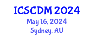 International Conference on Stem Cells and Disease Modeling (ICSCDM) May 16, 2024 - Sydney, Australia