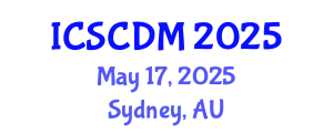 International Conference on Stem Cells and Disease Modeling (ICSCDM) May 17, 2025 - Sydney, Australia