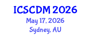 International Conference on Stem Cells and Disease Modeling (ICSCDM) May 17, 2026 - Sydney, Australia