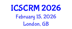 International Conference on Stem Cells and Regenerative Medicine (ICSCRM) February 15, 2026 - London, United Kingdom