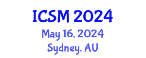 International Conference on Strategic Management (ICSM) May 16, 2024 - Sydney, Australia